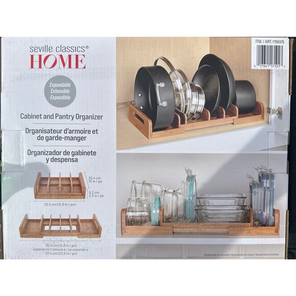 Seville Expandable Cabinet and Pantry Organizer (open box) - Picture 7 of 7